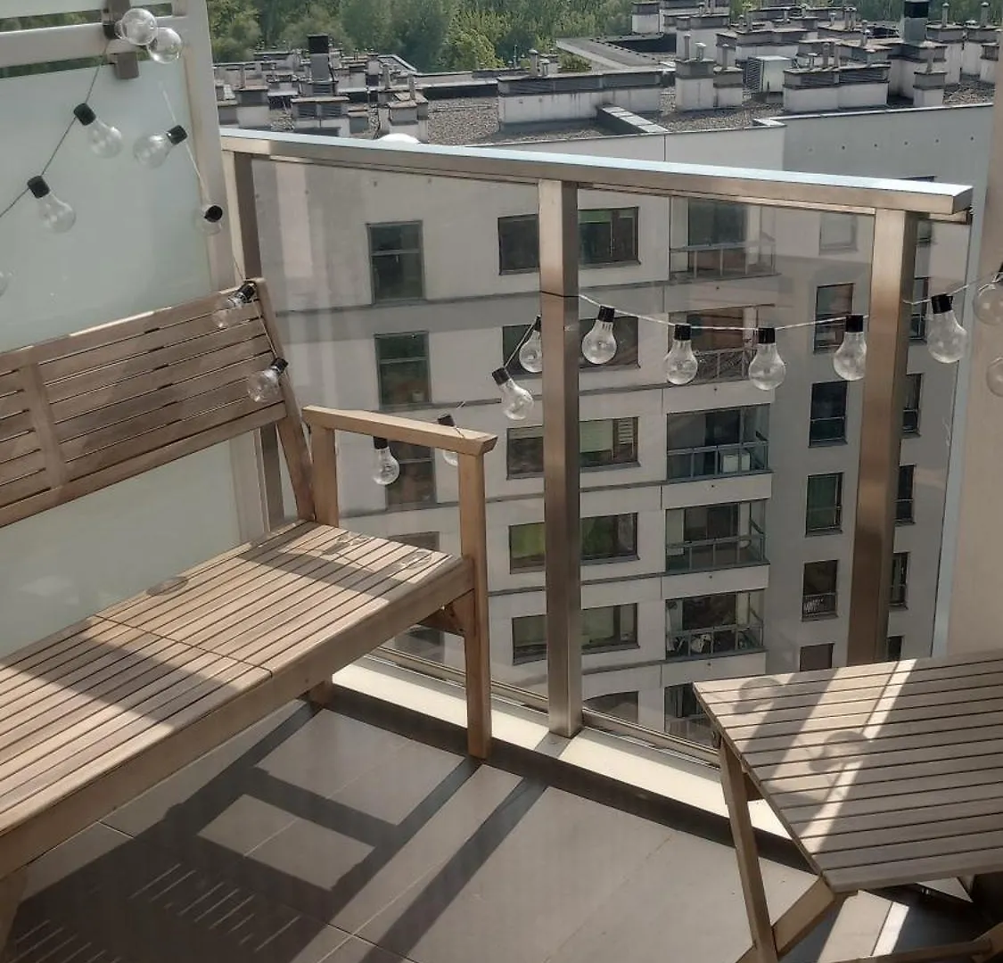 Nowoczesny Apartament Z Widokiem! Perfect View Apartment Praga South, Wifi, Balcony, Parking, River View! Warsaw