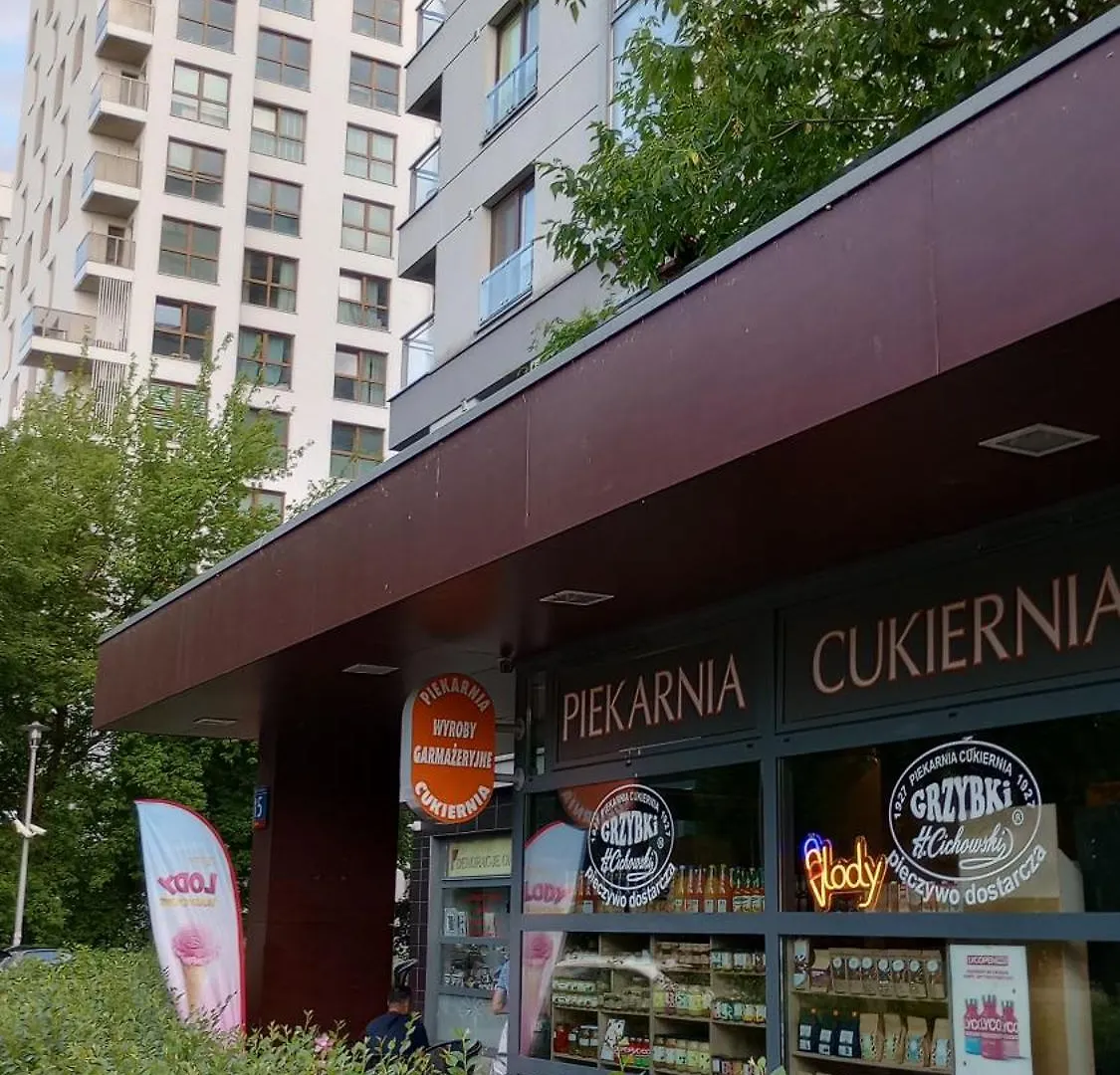 Nowoczesny Apartament Z Widokiem! Perfect View Apartment Praga South, Wifi, Balcony, Parking, River View! Warsaw